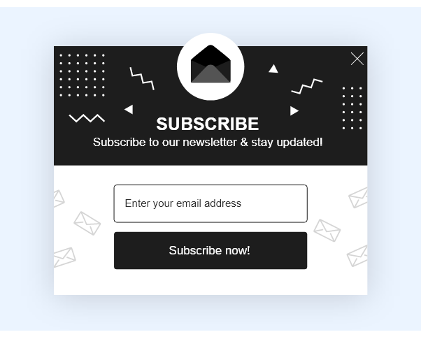 Subscribe popup