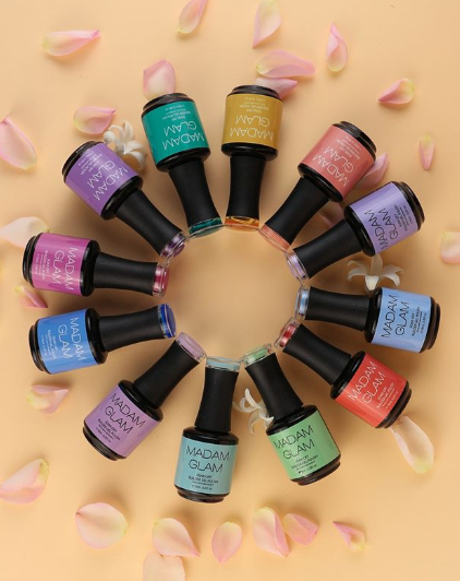 madam glam nail paints