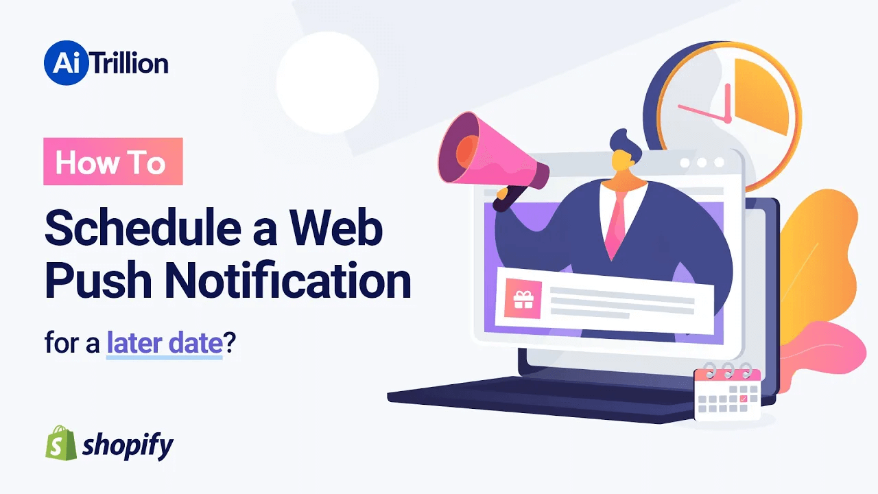 schedule a web push notification