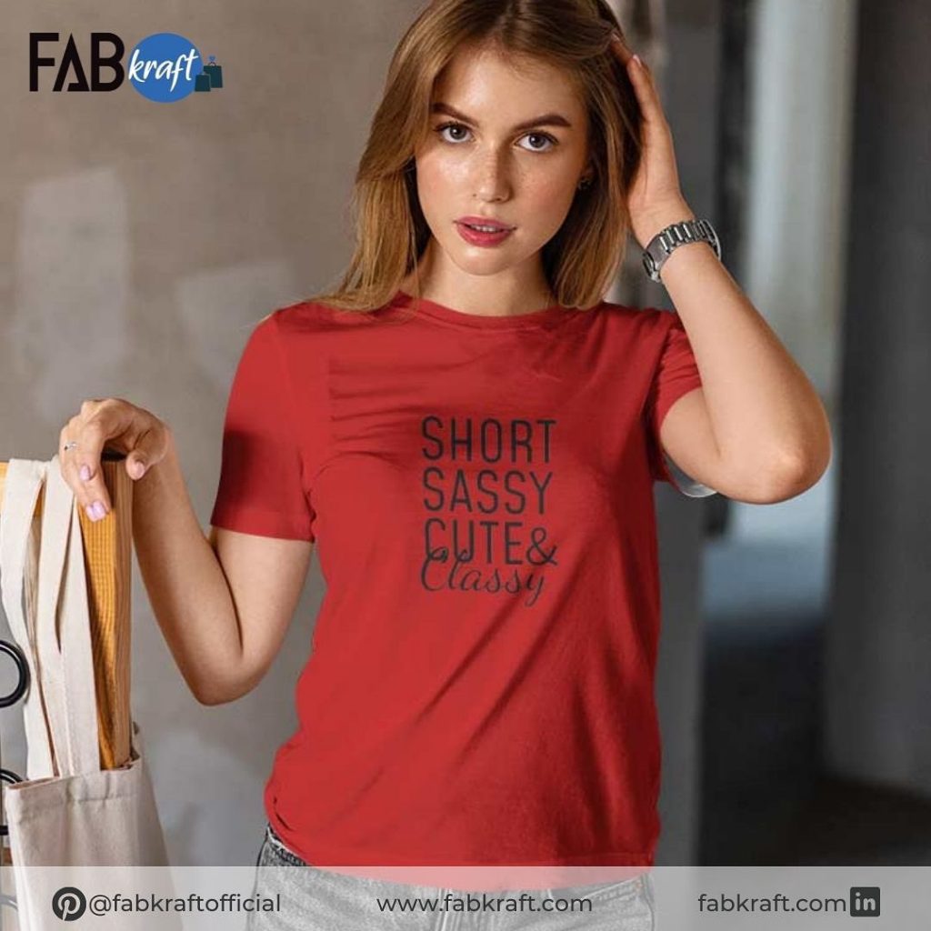 Online store Red T-shirt