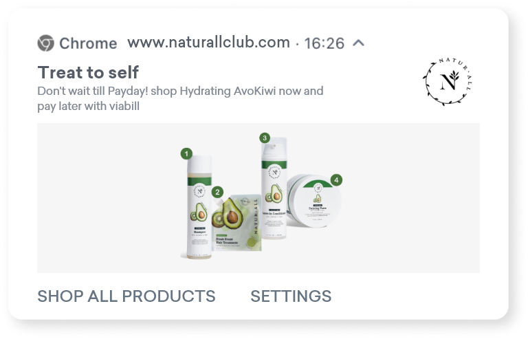 NaturAll Club – Product Promotion Discount