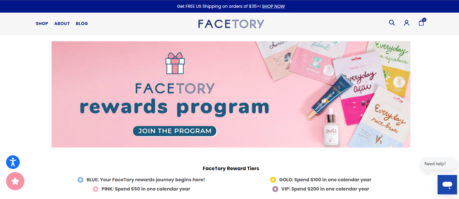 FaceTory, a Korean skin-care brand
