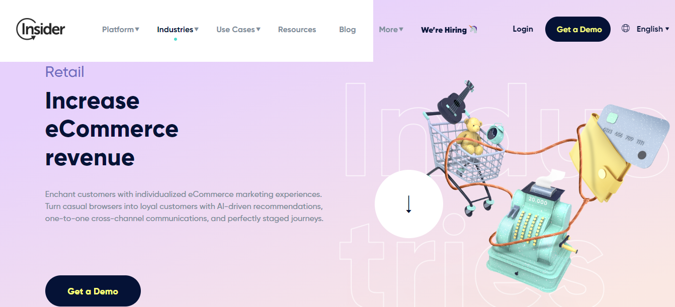 insider ecommerce marketing app