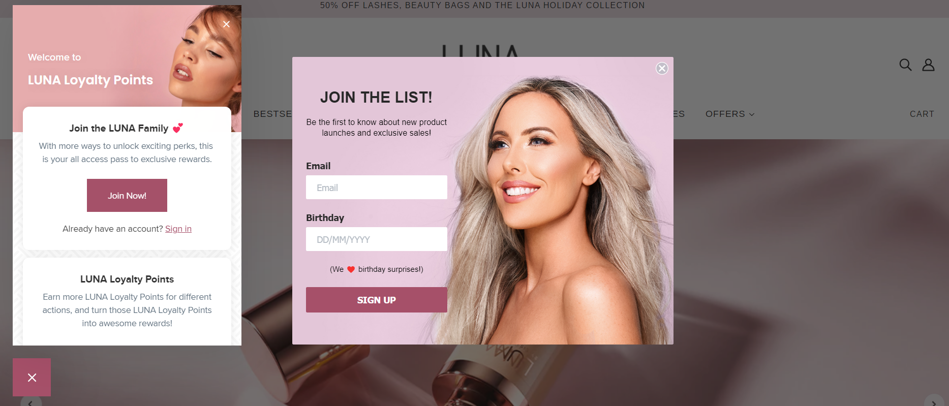 Loyalty Program example