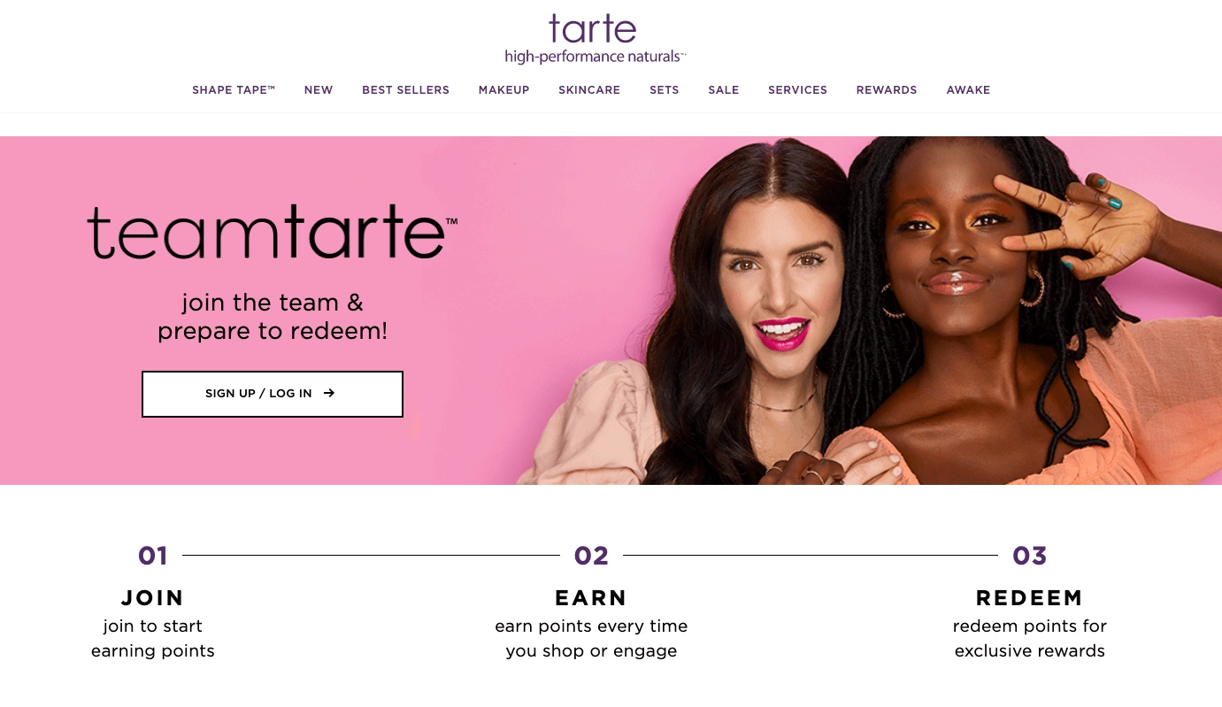 Tarte, the American cosmetic brand