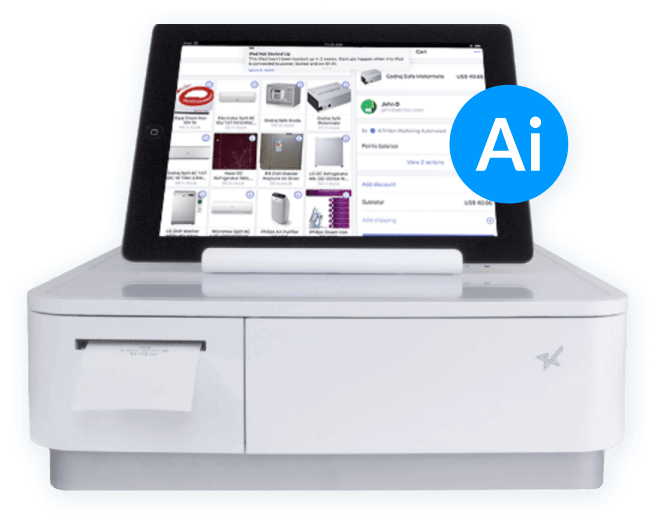 AiTrillion’s POS system software helps you engage customers with the brand