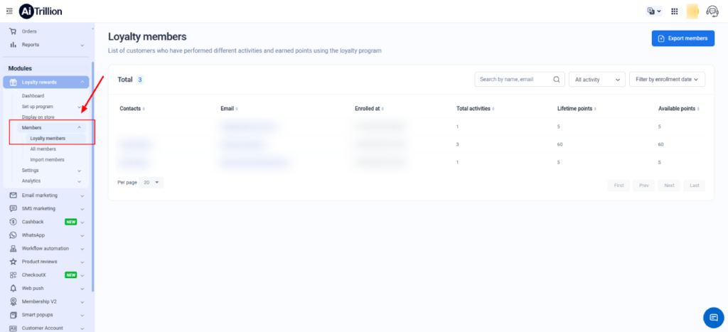 Setup Vip Tier Shopify