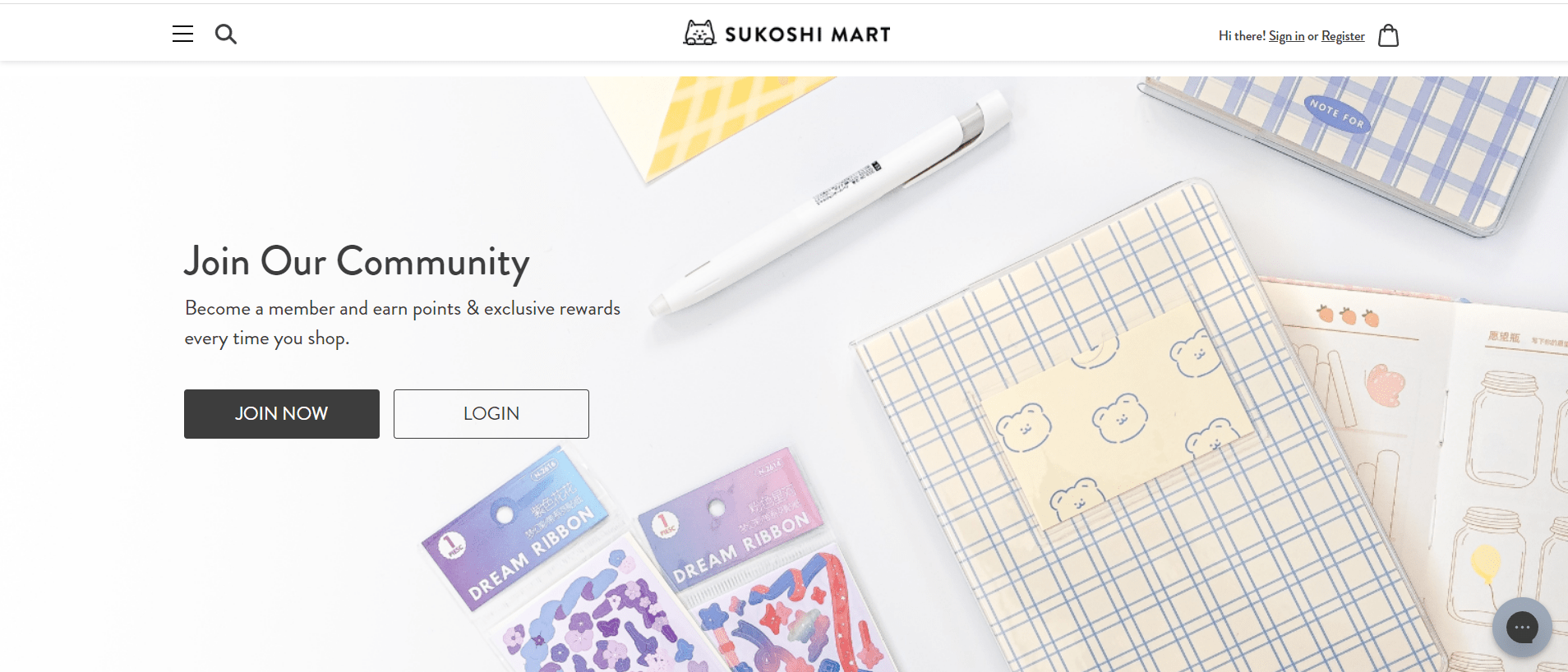 Sukoshi’s loyalty program