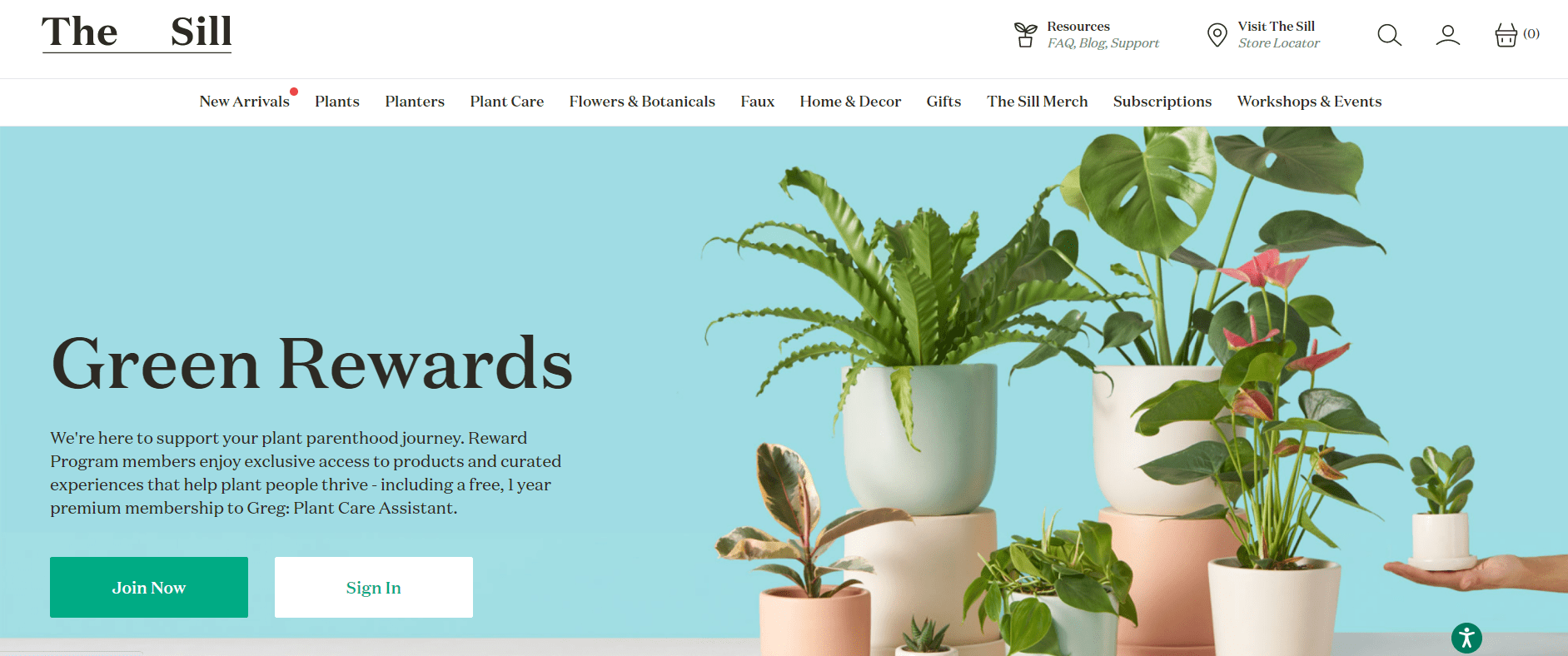 The Sill loyalty program