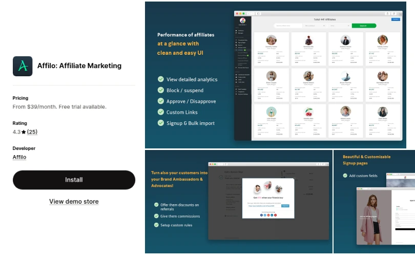 affilo-shopify-affiliate-marketing-app