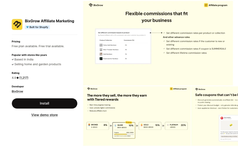 bixgrow-affiliate-marketing-shopify-app