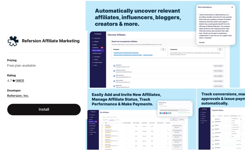 refersion-affiliate-marketing-shopify-app