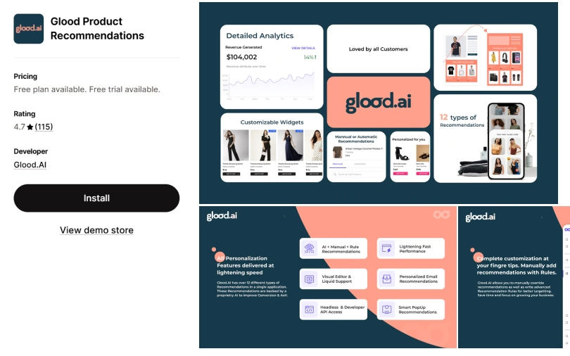 Glood-Product-Recommendations