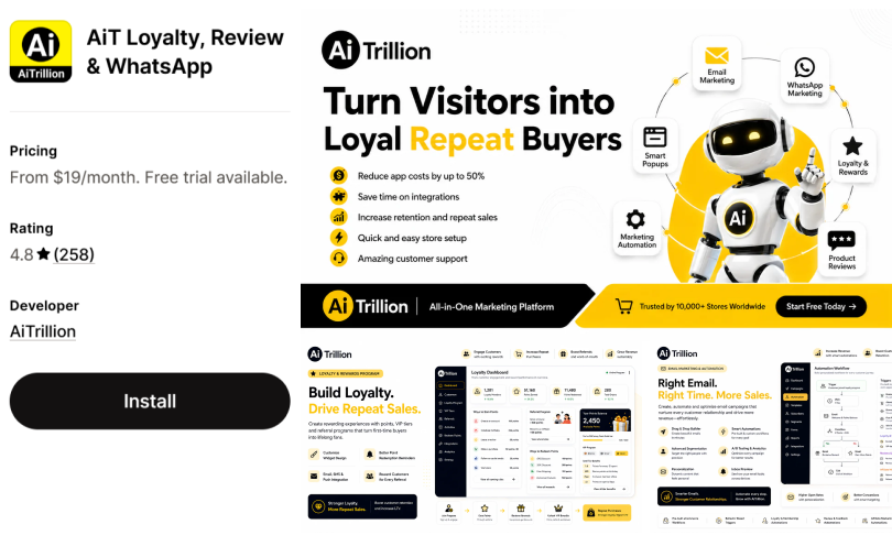 Aitrillion-top upsell-apps-for-Shopify-stores