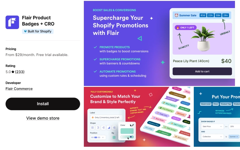 Flair-Product-Badges-CRO-upsell-app
