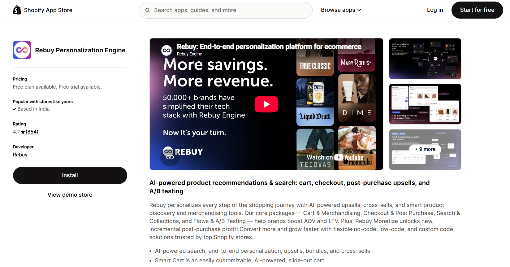 Rebuy-Personalization-Engine