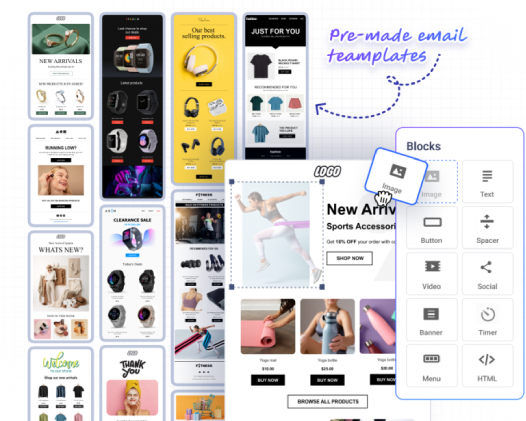 Drag-and-Drop Email Editor