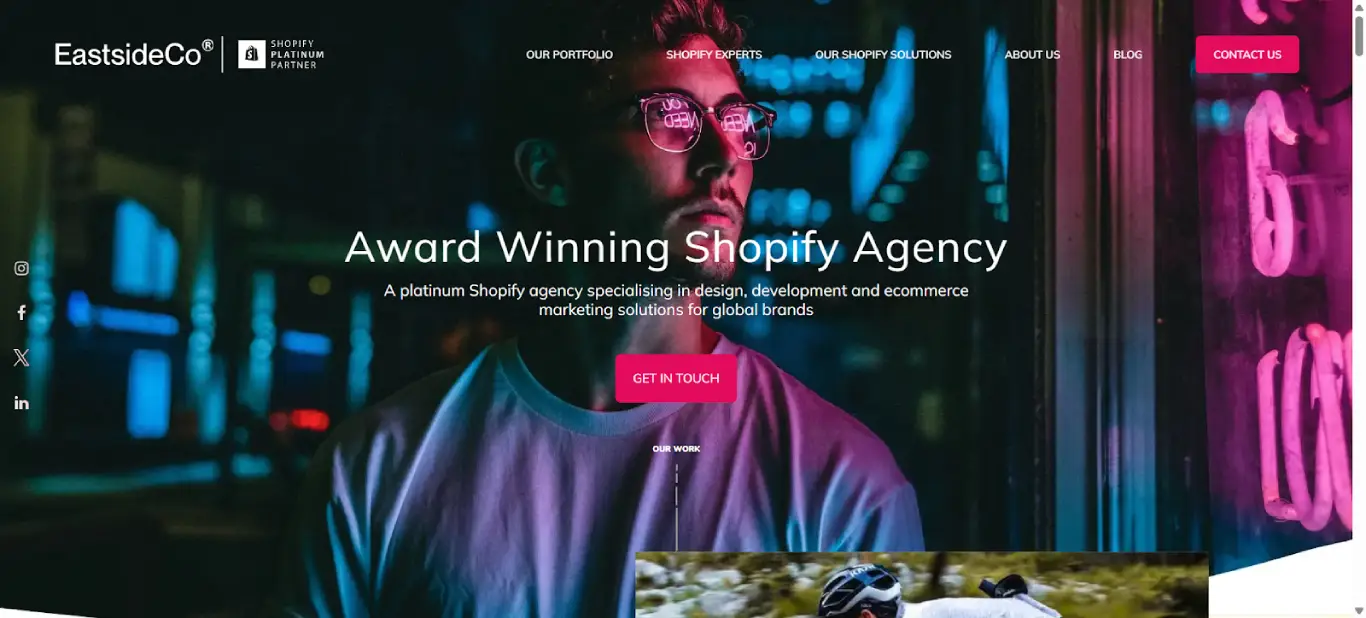 Eastside Shopify agency USA