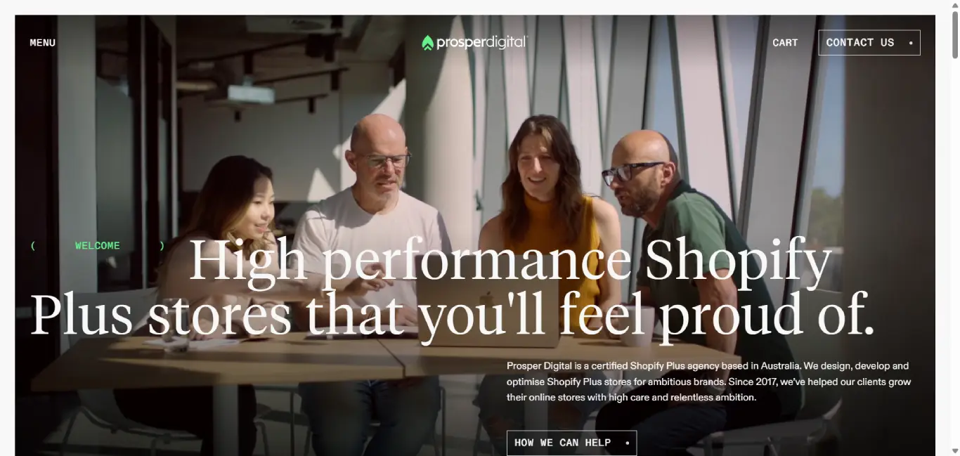 Prosper Digital Shopify Plus Agency in Australia
