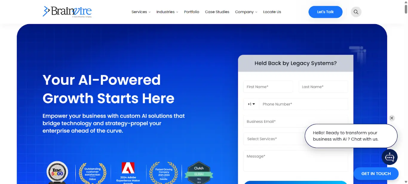 brainvire infotech shopify Plus agency USA