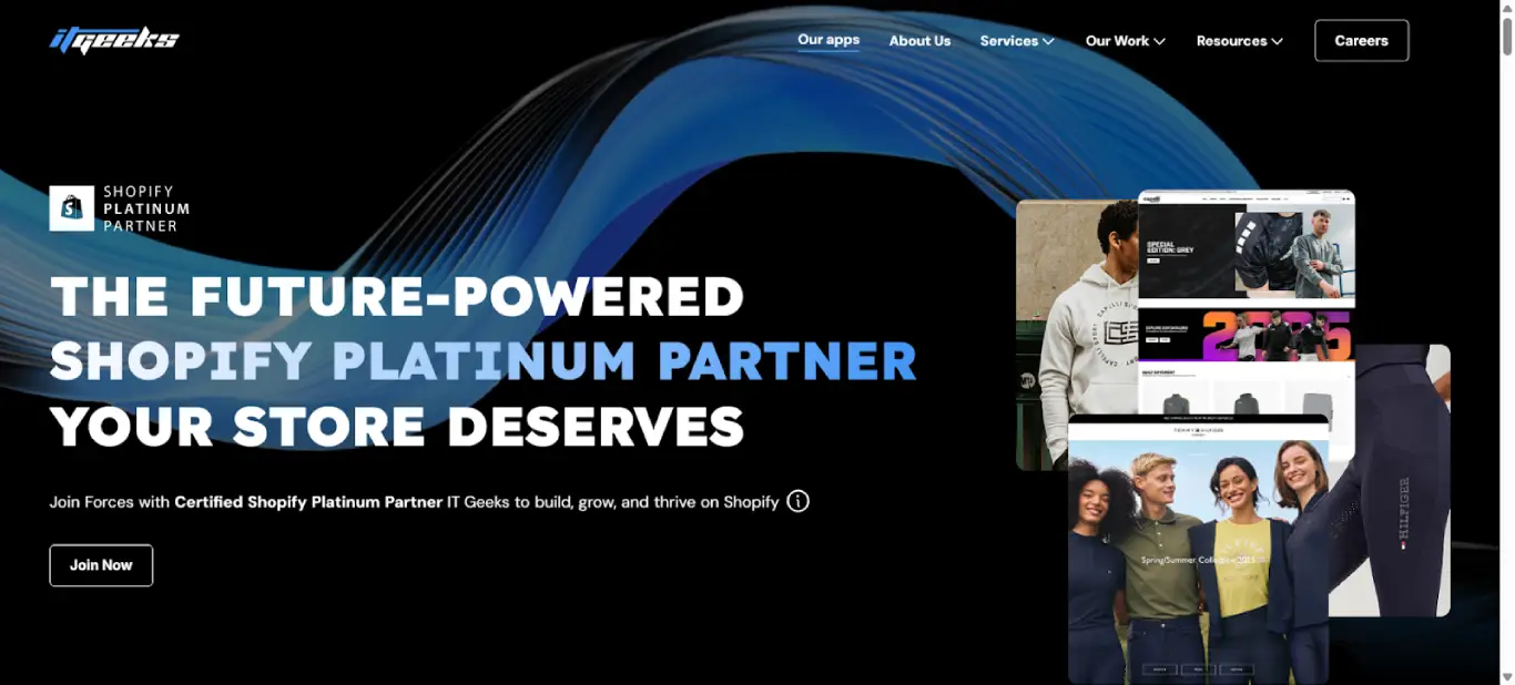 it geeks shopify development company USA