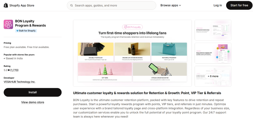 BON Loyalty Program & Rewards