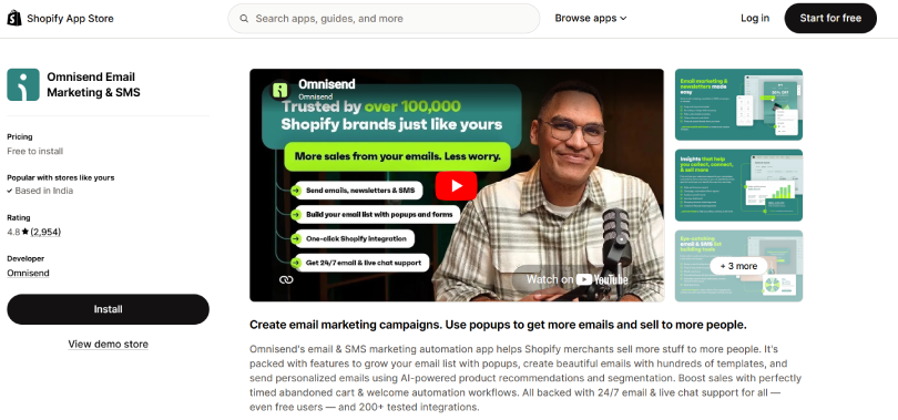 Omnisend Email Marketing & SMS