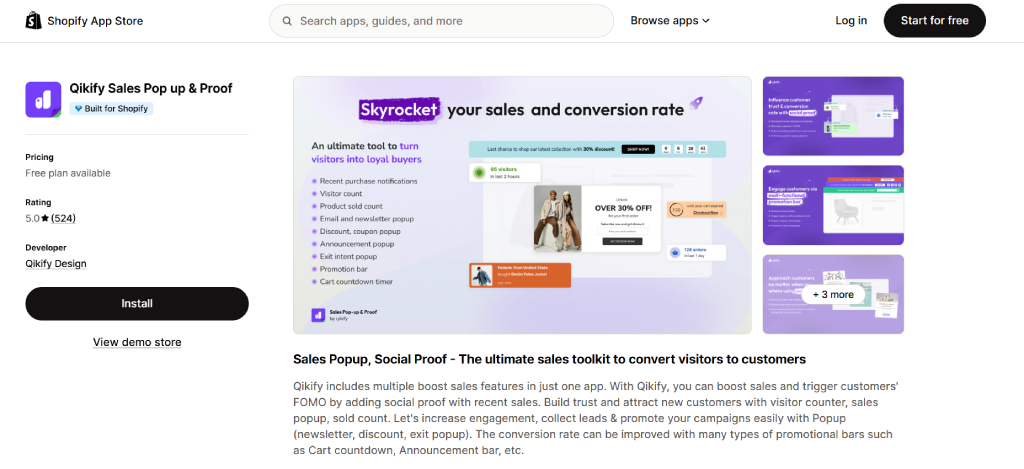best shopify apps for popups free