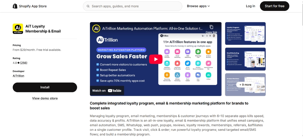 Aitrillion best shopify apps for whatsapp marketing