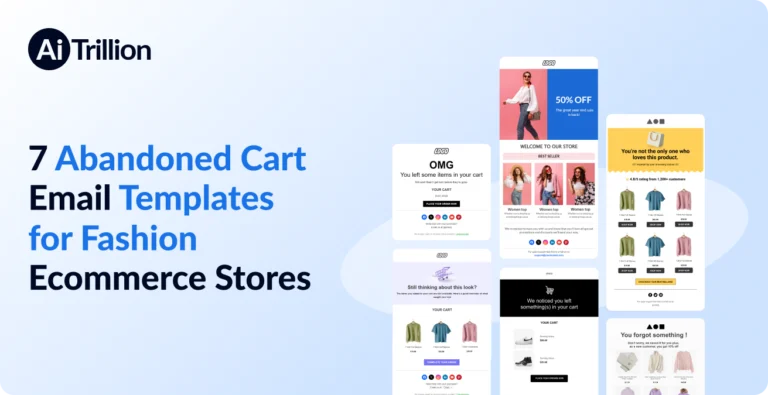 Abandoned Cart Email Templates for Fashion Ecommerce Stores