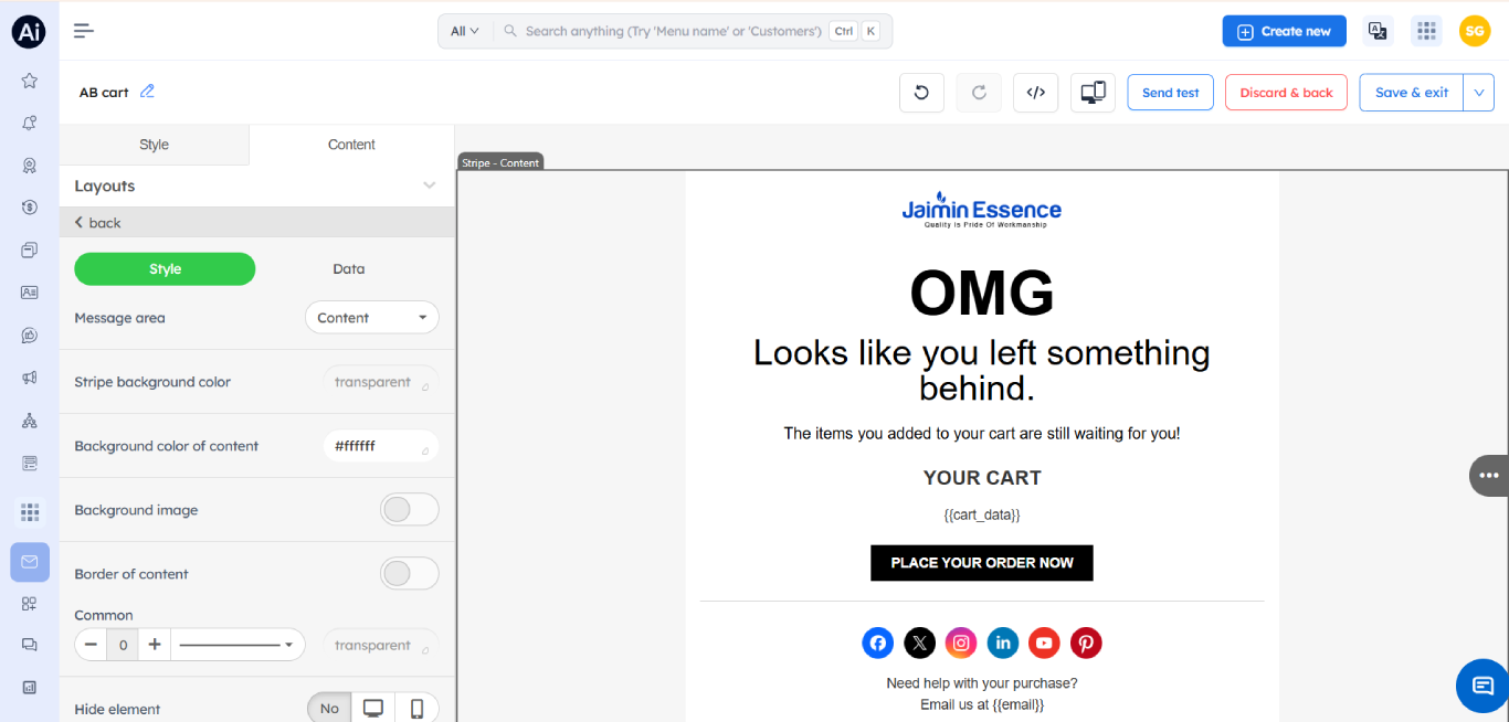 friendly reminder email
