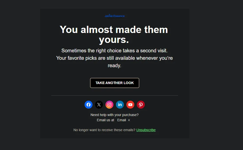 gentle reminder browse email