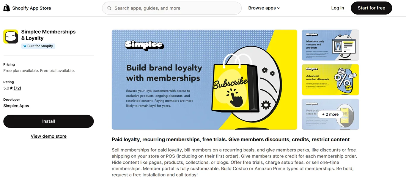 simplee memberships loyalty app