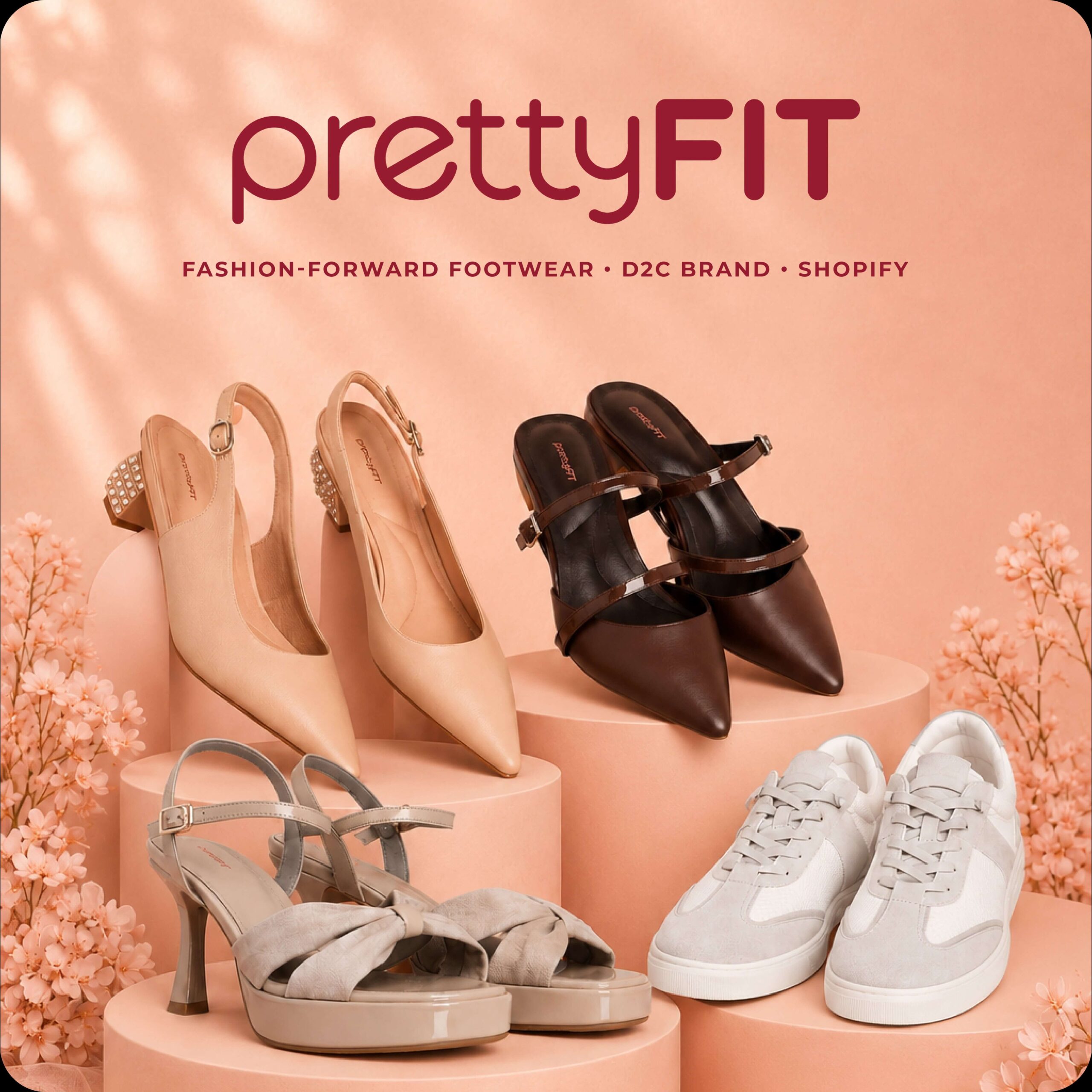prettyFIT — Fashion-Forward Footwear · D2C · Shopify