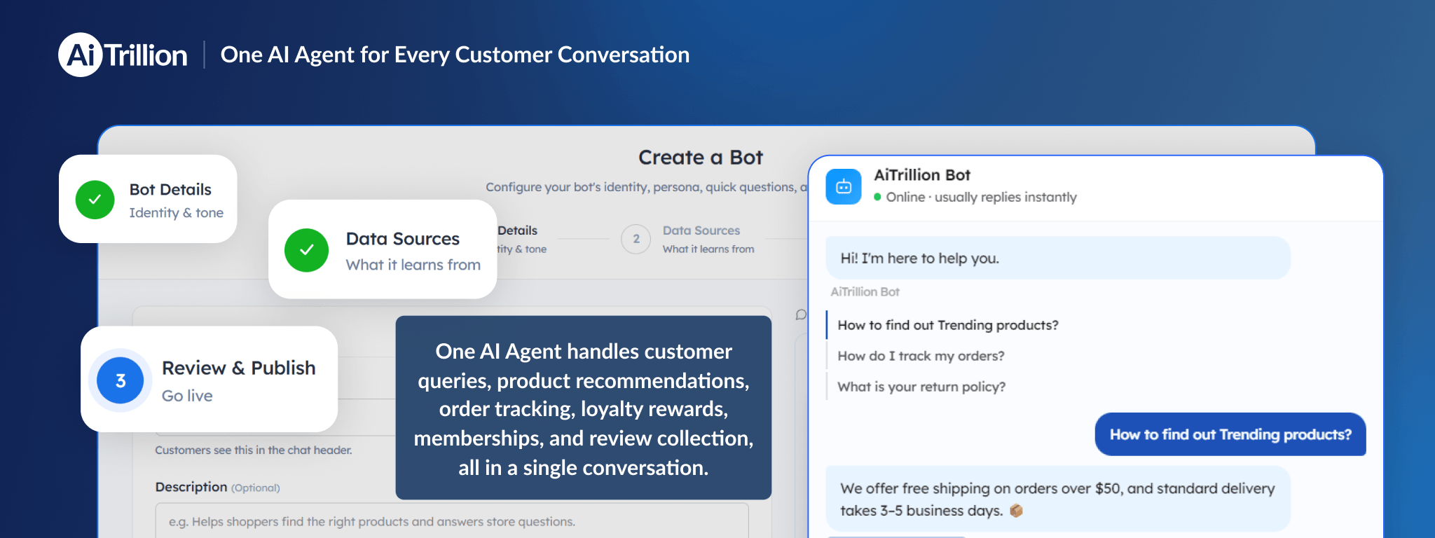 AI Agents Now Available in AiTrillion