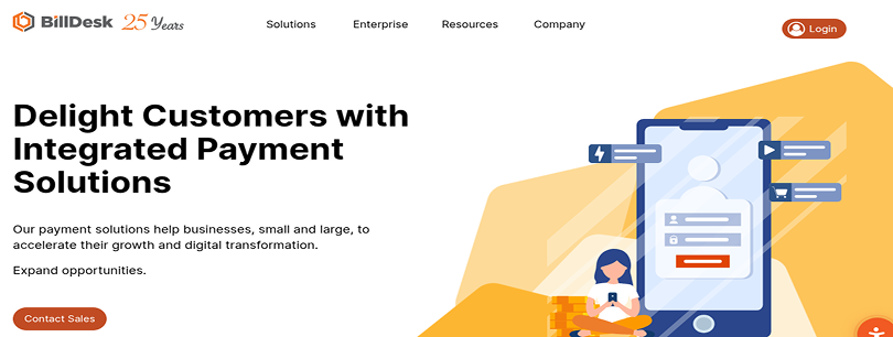 billdesk secure online payment processing