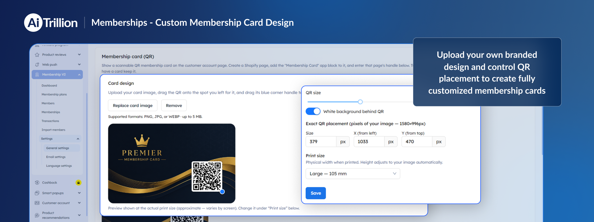Customize Your Membership Card Design