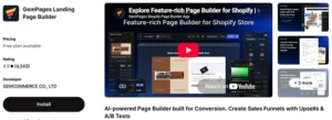 gempages landing page builder