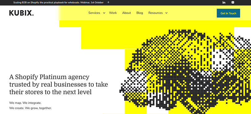 Kubix media shopify agency