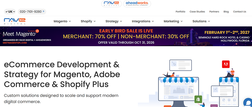 Rave digital shopify agency