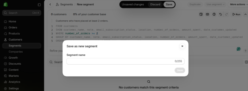 shopify-save-customer-segment-name